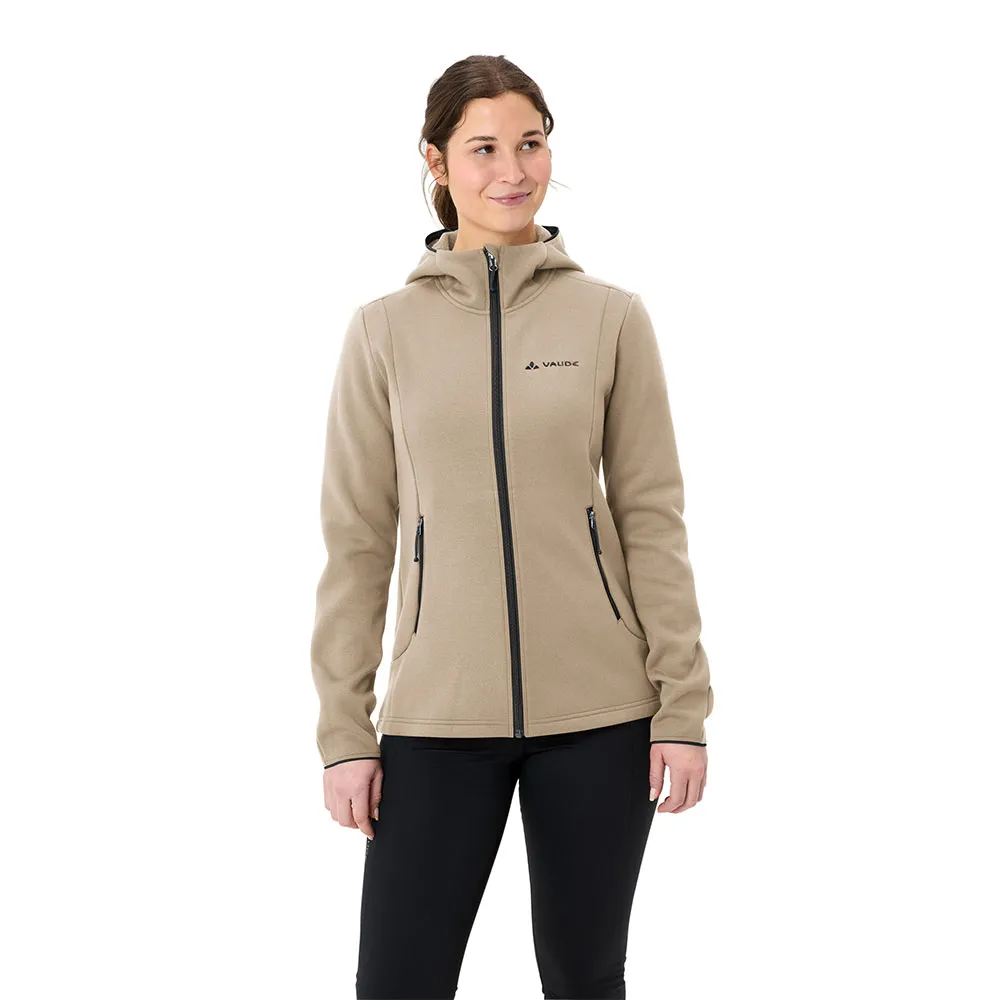 Vaude Idris Fleece Met Volledige Rits Wit