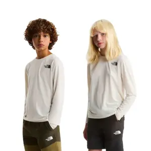 The North Face 24/7 T-shirt Met Lange Mouwen Wit