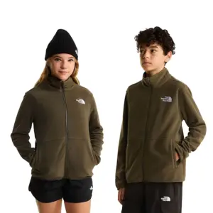 The North Face Glacier Fleece Met Volledige Rits Groen