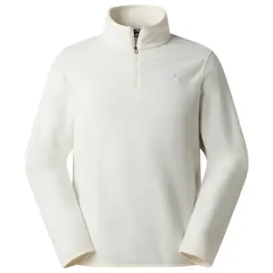The North Face Glacier Fleece Met Halve Rits Wit