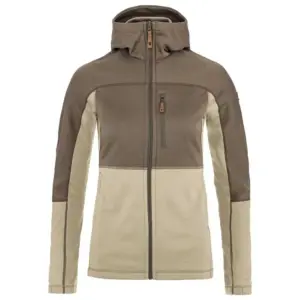 Fjällräven Abisko Trail Fleece Met Volledige Rits Bruin