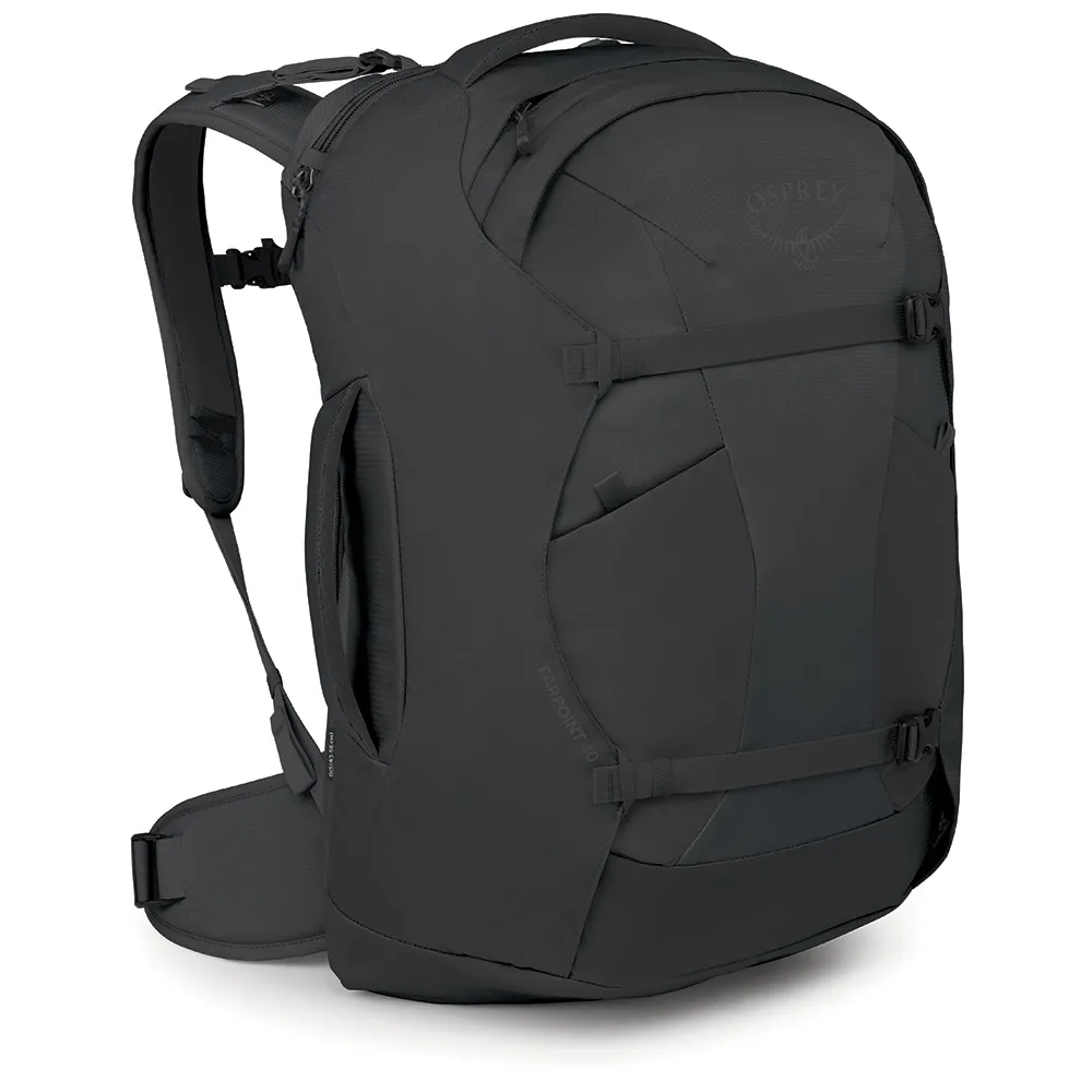 Osprey Farpoint Rugzak Zwart