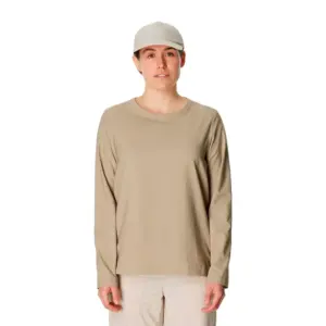 Houdini Cover Crew T-shirt Met Lange Mouwen Groen