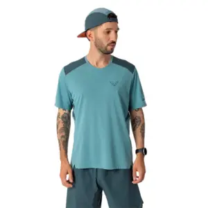 Dynafit Sky T-shirt Met Korte Mouwen Blauw