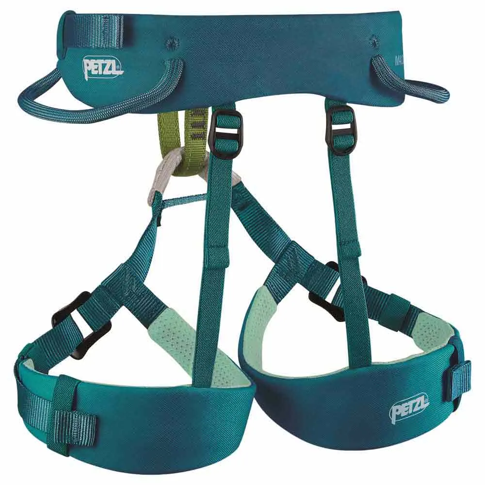 Petzl Macchu Junior Harnas Blauw