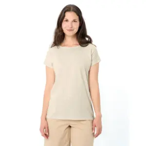 Vaude Moja Iv T-shirt Met Korte Mouwen Creme