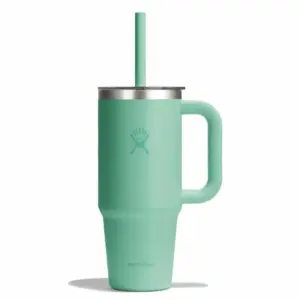Hydro Flask Travel Tumbler Clear- Thermosbeker Groen
