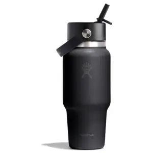 Hydro Flask Wide Flex Straw Travel- Flessendop Zwart
