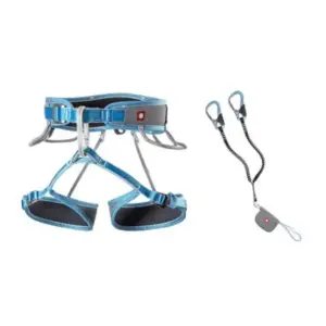 Ocun Twist Tech Eco Captur Lite Swivel Via Ferrata-set Grijs