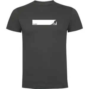 Kruskis Ski Frame T-shirt Met Korte Mouwen Grijs