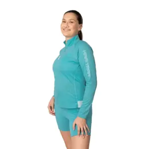 Kari Traa Leah Half Zip Lange Mouwen Basislaag Blauw