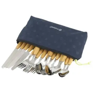 Outwell Calella Pouch Bestekset Zwart