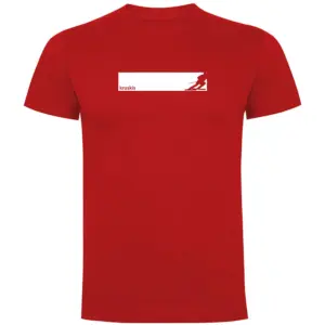 Kruskis Ski Frame T-shirt Met Korte Mouwen Rood