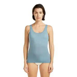 Icebreaker Merino 150 Siren Mouwloos Basislaag Blauw