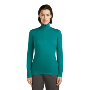 Icebreaker Merino 200 Oasis Lange Mouwen Basislaag Turquoise