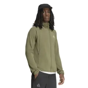 Adidas Terrex Xperior Climawarm+ Ventknit Fleece Met Volledige Rits Olijf
