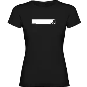 Kruskis Ski Frame T-shirt Met Korte Mouwen Zwart