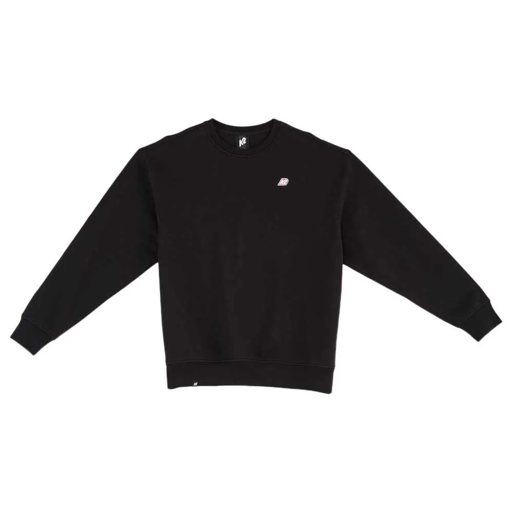 K2 Embroidery Crew Sweatshirt Zwart