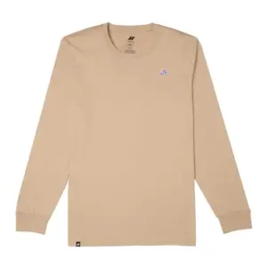 K2 Embroidery T-shirt Met Lange Mouwen Tan