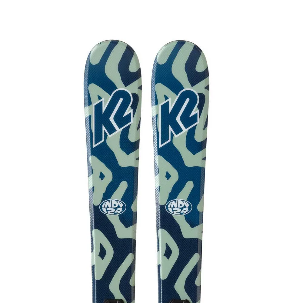 K2 Indy+fdt 7.0 Junior Alpin Skispakket