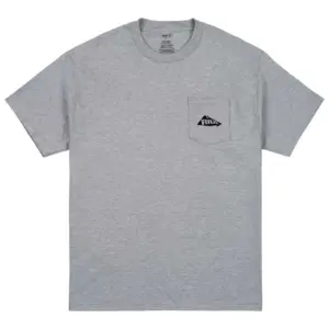 Ride Pocket T-shirt Met Korte Mouwen Grijs