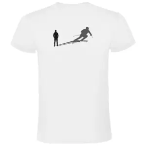Kruskis Ski Shadow T-shirt Met Korte Mouwen Wit