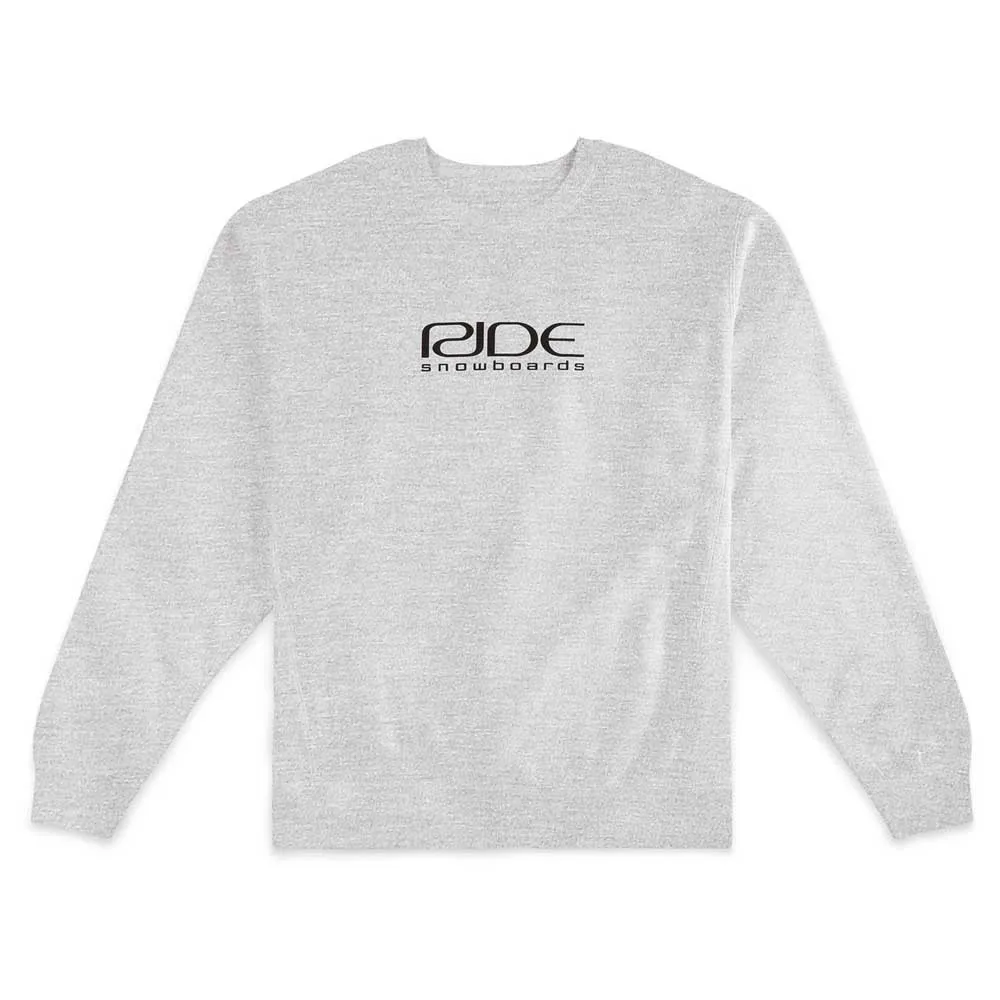Ride Zero Logo Crew Sweatshirt Grijs