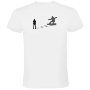 Kruskis Snowboarding Shadow T-shirt Met Korte Mouwen Wit