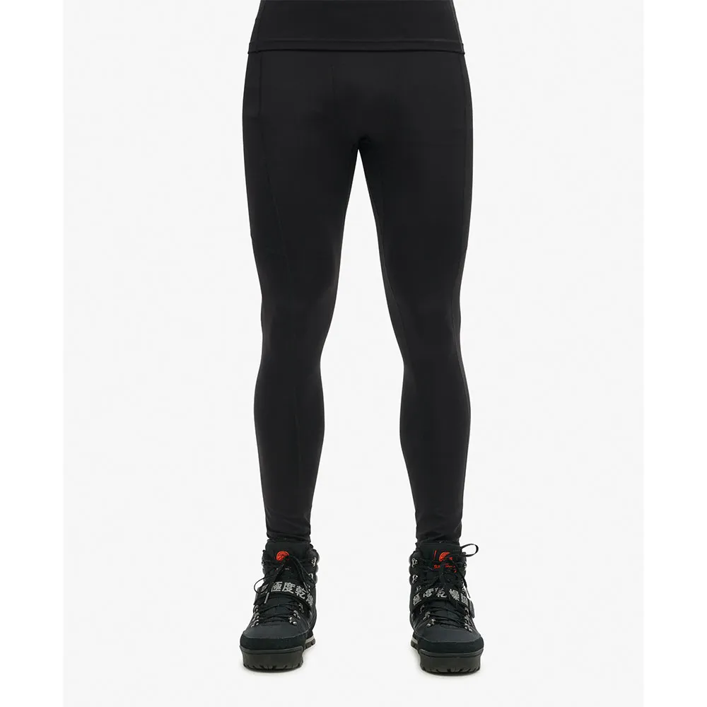 Superdry Ms110185a Leggings Zwart