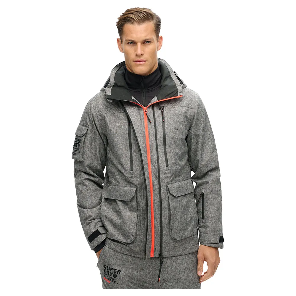 Superdry Peak Rescue Jas Grijs
