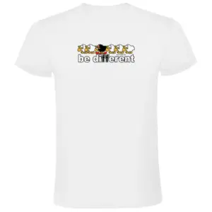 Kruskis Be Different Snowboarding T-shirt Met Korte Mouwen Wit