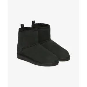 Superdry Suede Sherpa Ankle Sneeuwlaarzen Zwart