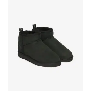Superdry Suede Sherpa Mini Sneeuwlaarzen Zwart