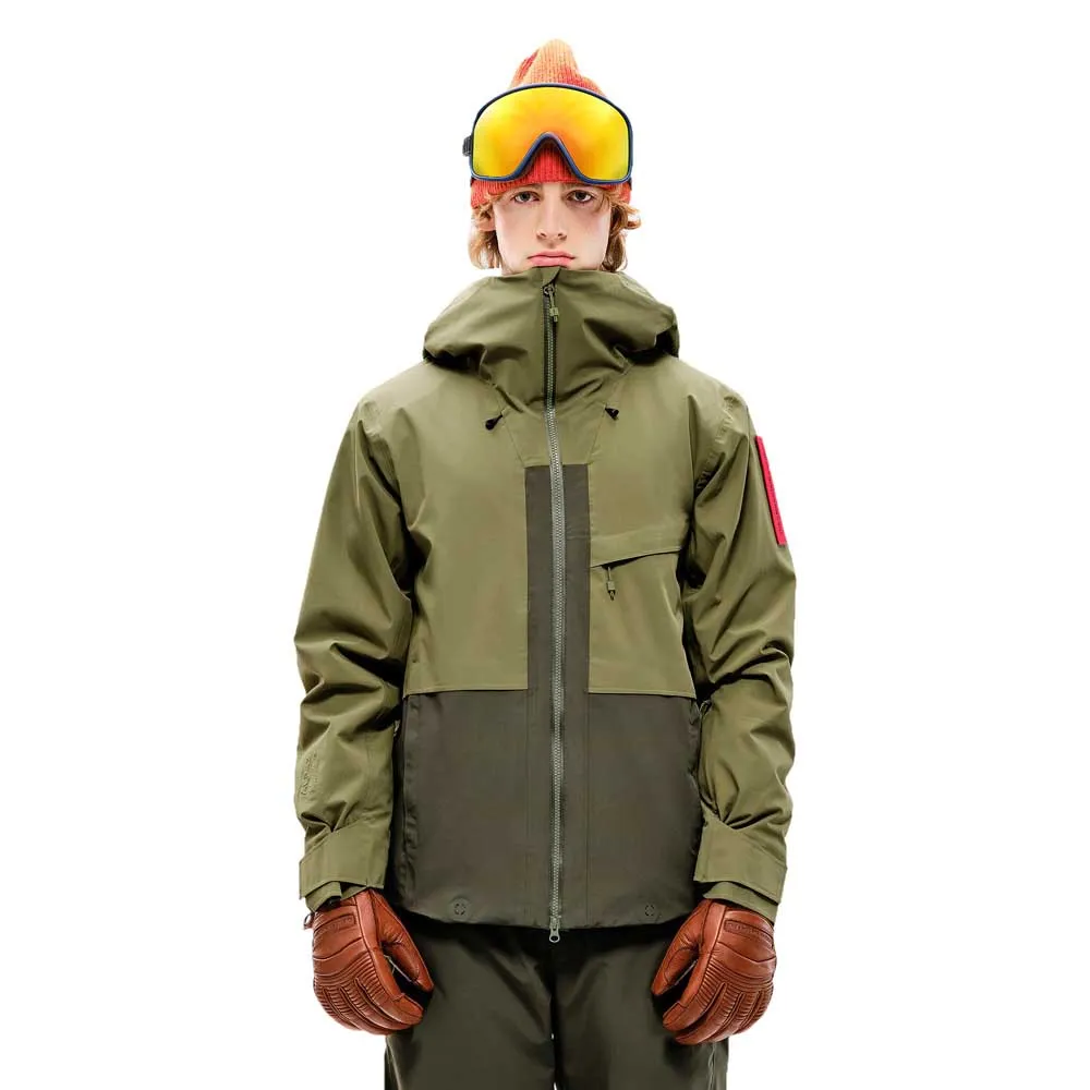 The Mountain Studio Carv Stretch Jas Groen