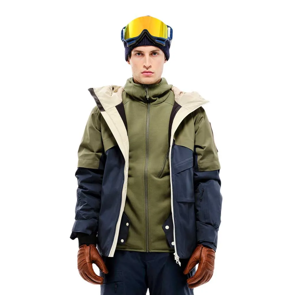 The Mountain Studio Gore-tex® 2l Stretch Jas Winter Moss / Castle Wall / Eclipse