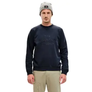 The Mountain Studio Organic Cotton Original Tms Crew Sweatshirt Eclipse