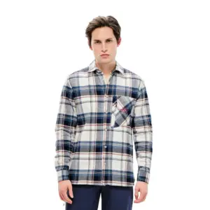 The Mountain Studio Overshirt Overhemd Met Lange Mouwen Castle Wall / Eclipse