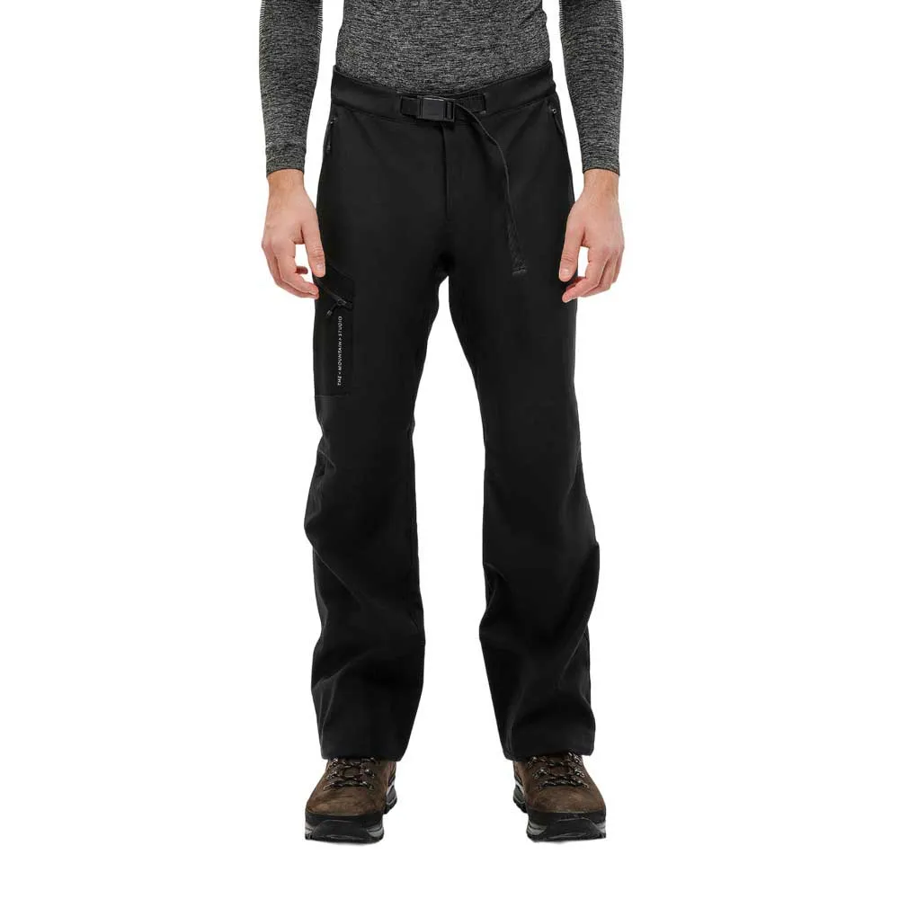 The Mountain Studio Softshell Broek Zwart