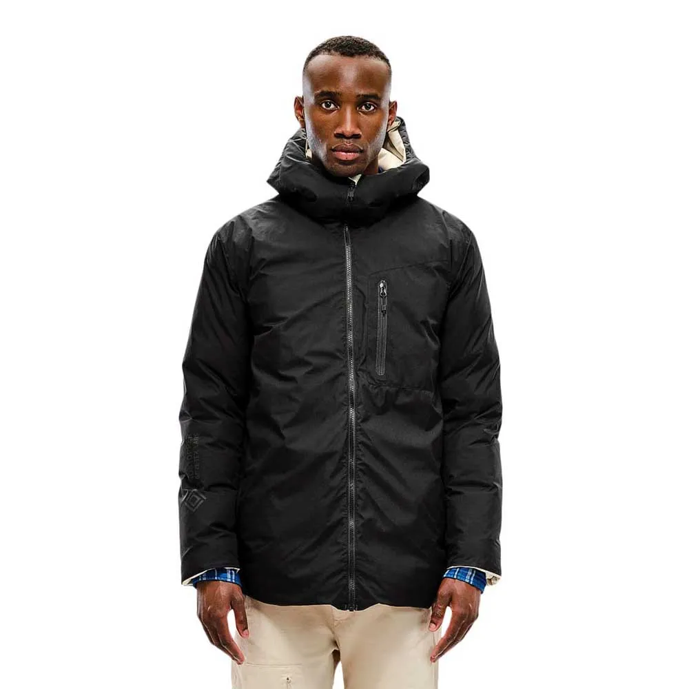 The Mountain Studio Gore-tex Windstopper® Reversible Parka Zwart