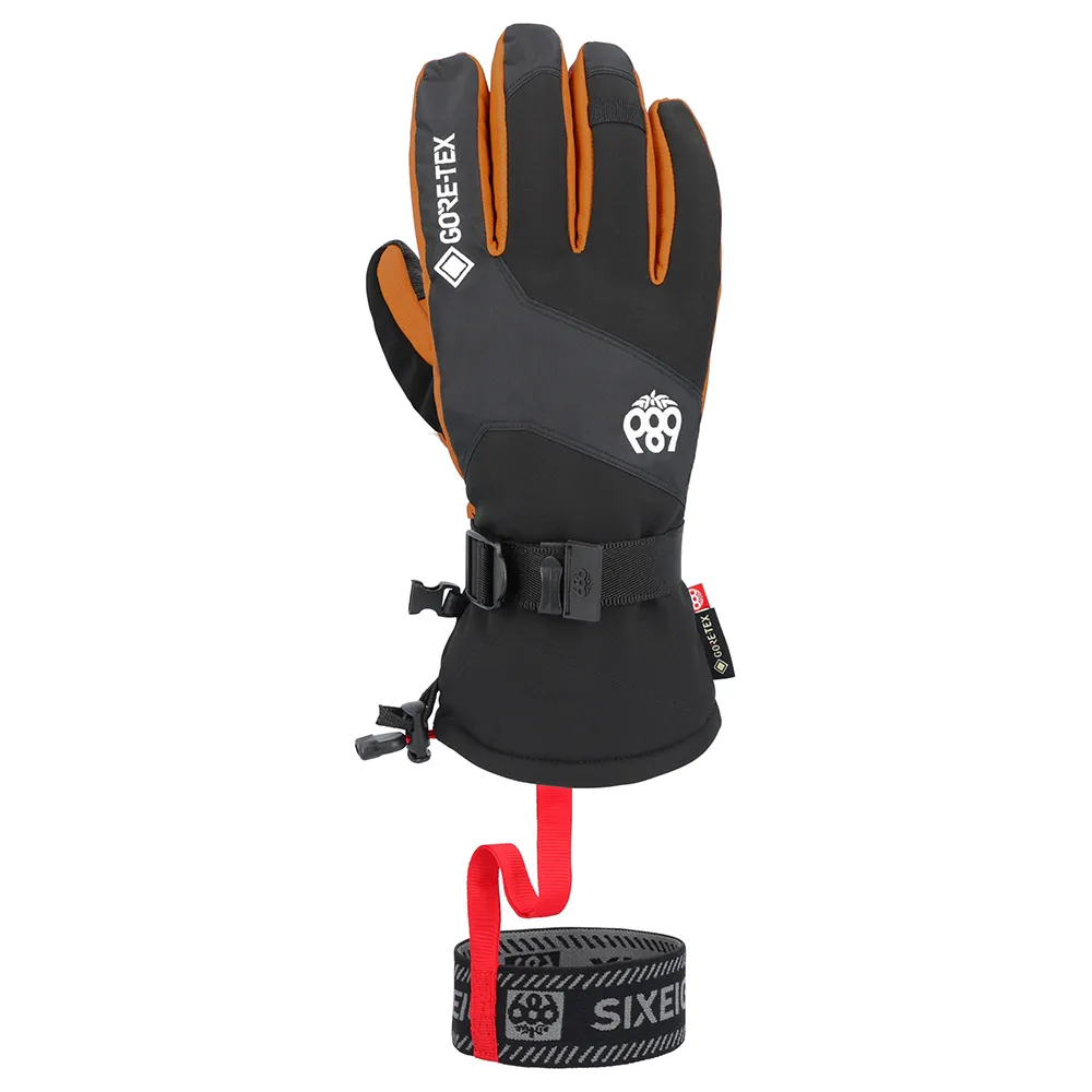686 Leather Linear Handschoenen Natural