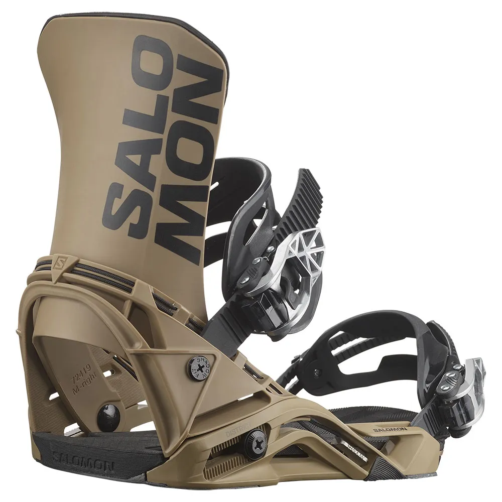 Salomon District Snowboardbindingen Bruin