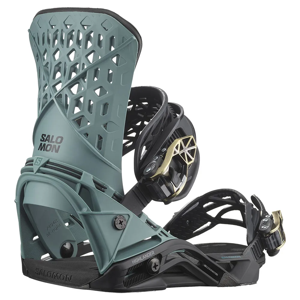 Salomon Highlander Snowboardbindingen Groen