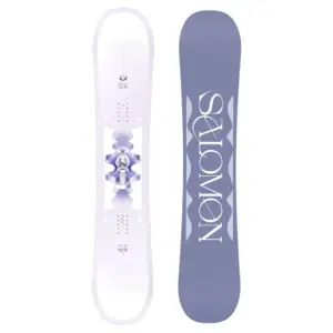 Salomon Lotus Snowboard Voor Vrouwen Multicolor
