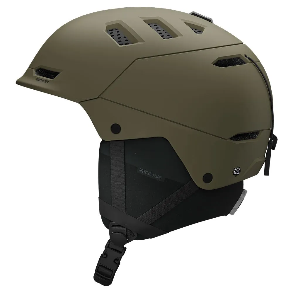 Salomon Husk Pro Helm Olijf