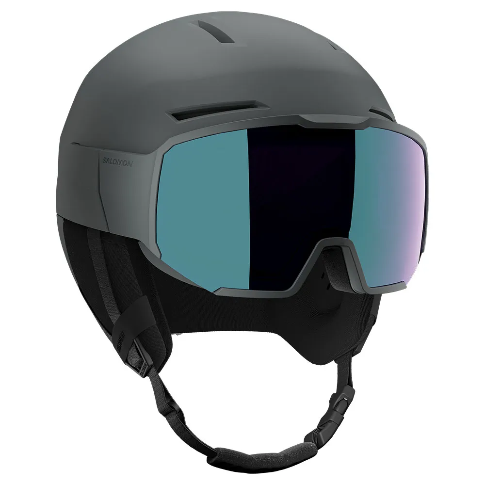 Salomon Osmo Sigma Helm Met Vizier Ebony