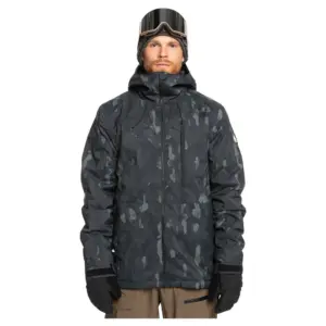 Quiksilver Mission Printed Jas Nature Zoom Dark Shadow