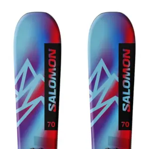 Salomon Qst Xs+c5 Gw J75 Junior Alpin Skispakket Zwart