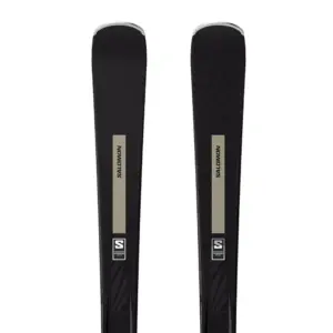 Salomon S/max N°10+m10 Gw L80 Dames Alpine Ski Pakket Zwart