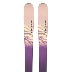 Salomon Stance W 94 Dames Alpineski´s Zwart
