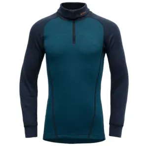 Devold Of Norway Duo Active Merino Half Rits Lange Mouw T-shirt Ink
